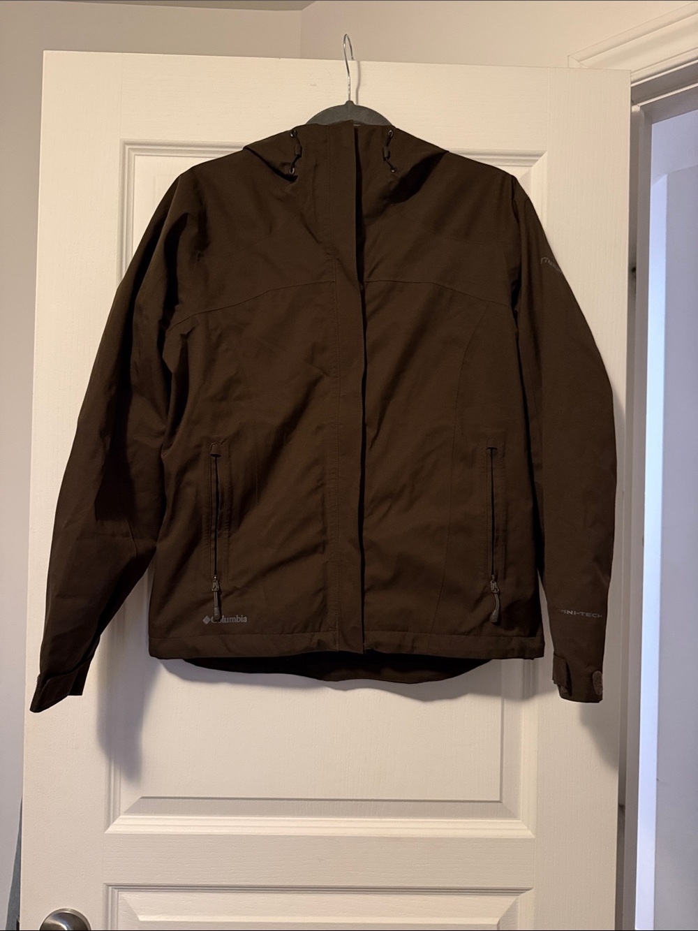 Columbia Titanium Omni-Tech Waterproof Rain Jacket Windbreaker Women's